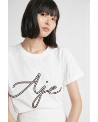 Aje. T-shirts for Women - Up to 30% off at Lyst.com.au