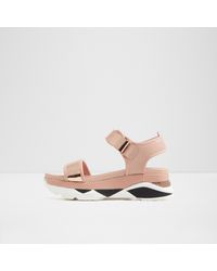 aldo zarella sandals pink