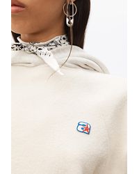 Alexander Wang Gray Heavy French Terry Hoodie