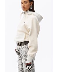 Alexander Wang Gray Heavy French Terry Hoodie