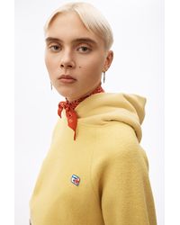 Alexander Wang Yellow Heavy French Terry Hoodie