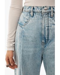 alexander wang brace pleated jeans 