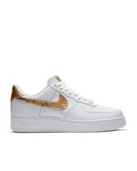nike air force 1 low cr7 golden
