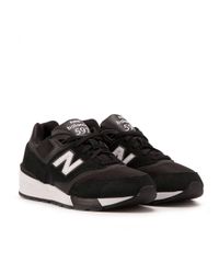 New Balance Suede Ml 597 Aac in Black for Men - Lyst