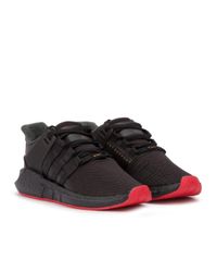adidas Leather Eqt Support 93/17 Boost "red Carpet Pack" in Black for Men -  Lyst
