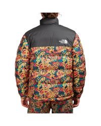 1992 nuptse jacket yellow