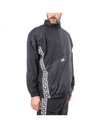 nike taped woven anorak jacket