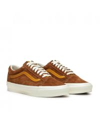 suede vans tan