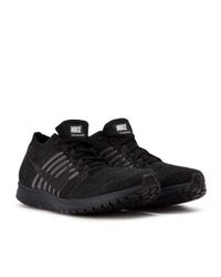 nike flyknit streak black