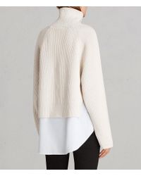 all saints jones cable jumper