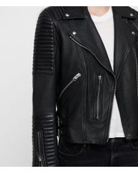 biker allsaints estella jacket leather