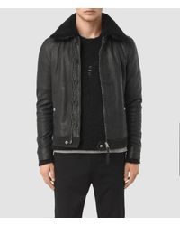 all saints naoki leather jacket