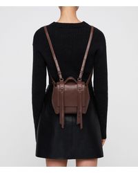 allsaints fin mini backpack