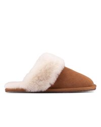 clarks mule slippers