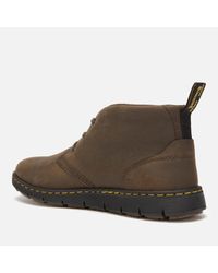 Dr. Martens Backline Mid Leather Chukka Boots in Brown for Men | Lyst Canada