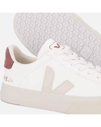 Veja Cotton Women's Campo Vegan Trainers in White - Lyst
