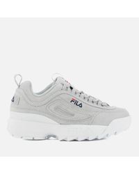 fila grey suede