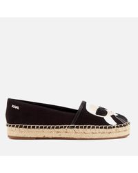 Karl Lagerfeld Espadrilles for Women - Up to 63% off at Lyst.com