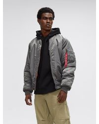 alpha industries padded jacket