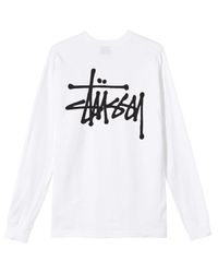 stussy basic ls tee