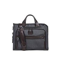 briefcase tumi organizer deluxe alpha slim bag portfolio
