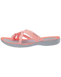 crocs swiftwater braided web flip
