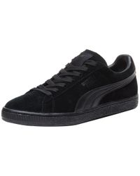 puma suede classic dark shadow