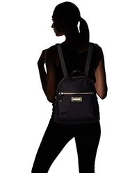 Calvin Klein Synthetic Belfast Nylon Key Item Backpack in Black/Gold