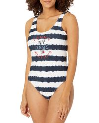 Tommy Hilfiger Monokinis and one-piece swimsuits for Women - Up to 66% off  at Lyst.com