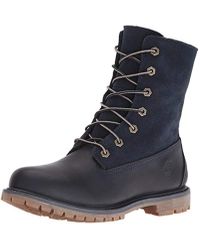 dark blue timberlands