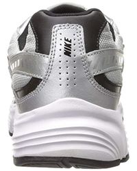 Nike Leather Initiator Competition Running Shoes, Grey (metallic Silver/black/white  001), 6 6/6.5 Uk for Men - Lyst