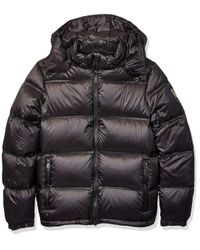 Ea7 hooded down jacket Clearance