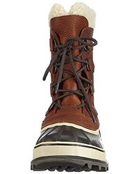 sorel men's caribou wool lined boots