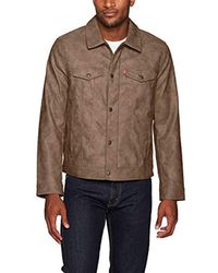 levis suede jacket mens