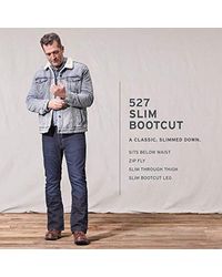 levis 527 bedside blues