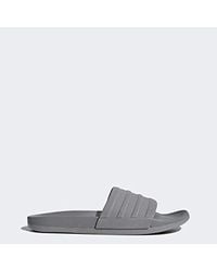 adidas adilette comfort grey