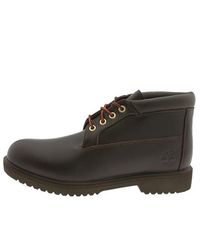 brown chukka boots timberland