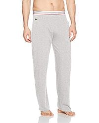 lacoste pajama pants