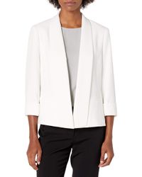 kasper white blazer