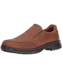 ecco fusion ii slip on amber