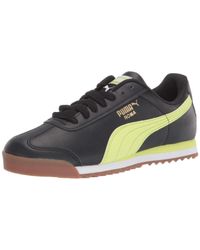 puma men's roma basic leather sneaker