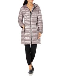 calvin klein light short puffer
