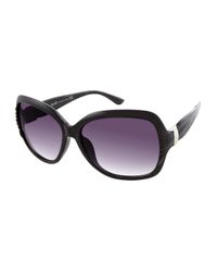 nanette lepore sunglasses black