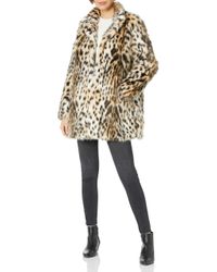 rachel roy leopard coat