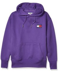 purple tommy hilfiger sweatshirt