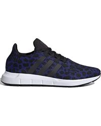 adidas swift run leopard sneaker