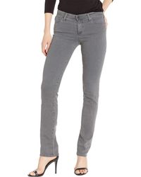 AG Jeans Denim Harper Essential Straight in Gray - Lyst