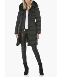 tahari down coat
