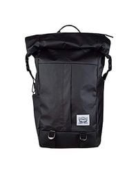 levis roll top backpack