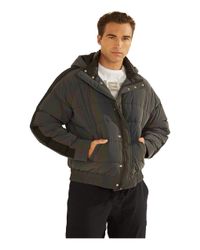 guess smart stretch puffer jacket